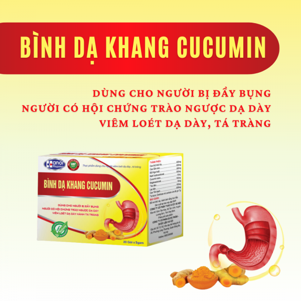 Bình dạ khang Cucumin